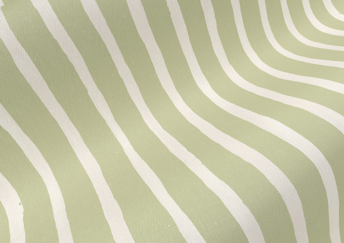 Vintage Stripe, Sage - Made to Measure Curtains - Image 4